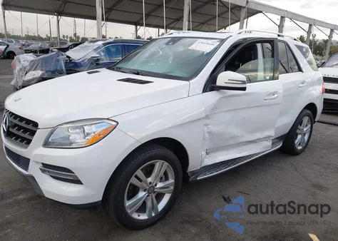 2015 Mercedes-Benz Ml 350 4Matic из США, поврежденный, VIN 4JGDA5HB6FA582881